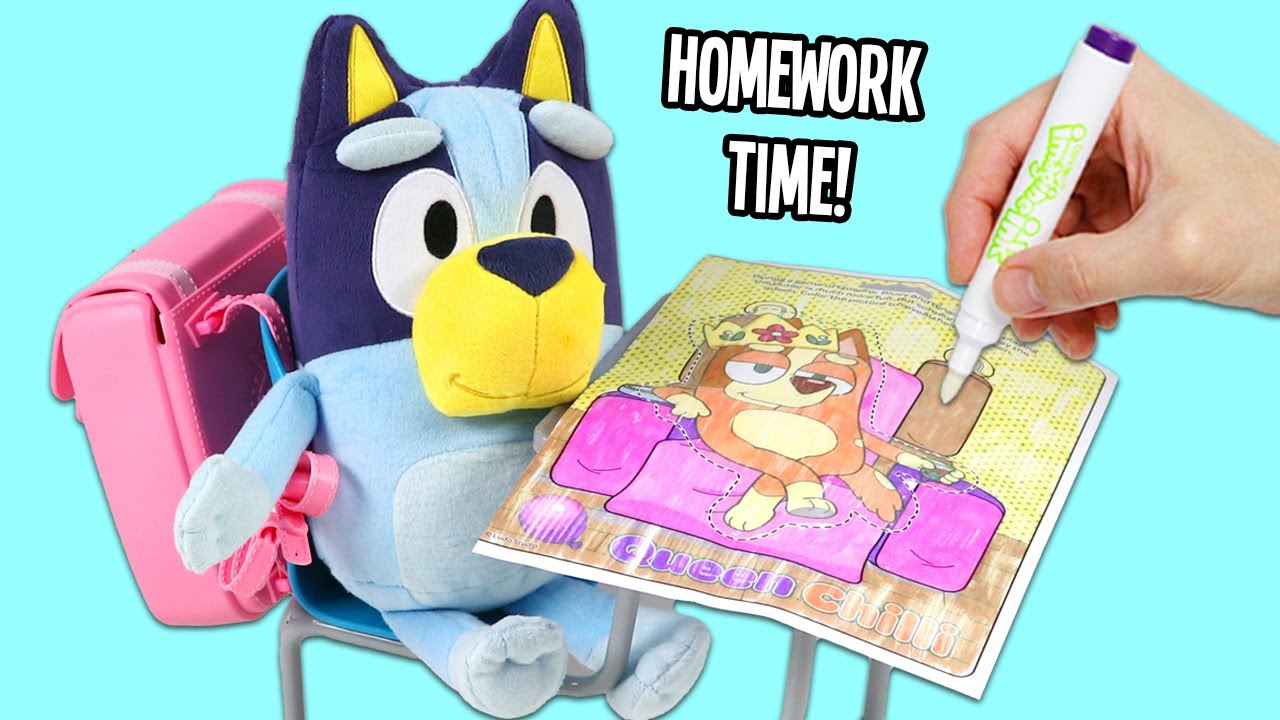Solving Simultaneous Homework and Dinner Chaos: Bluey's Teamwork Guide