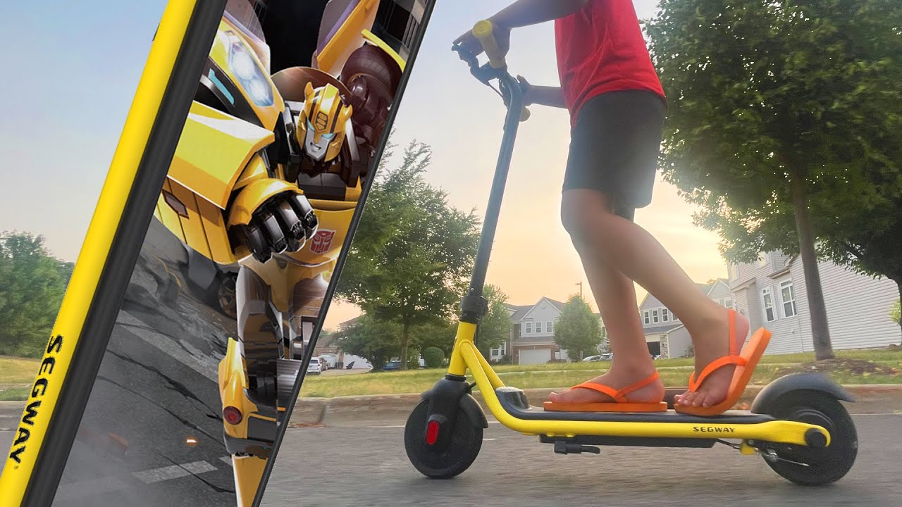 Segway Transformers Scooter Review: Bumblebee C8 for Kids