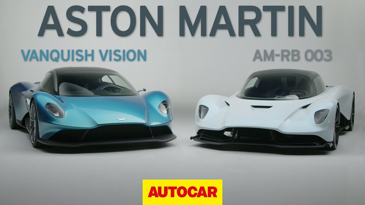 title：Aston Martin’s New Mid-Engine Cars: AMRB 003 vs Vanquish Vision