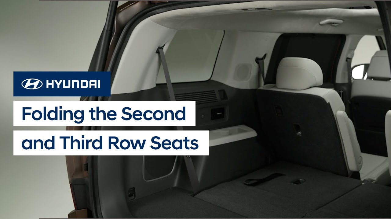 How to Fold Hyundai Santa Fe Seats: 2nd & 3rd Row Guide