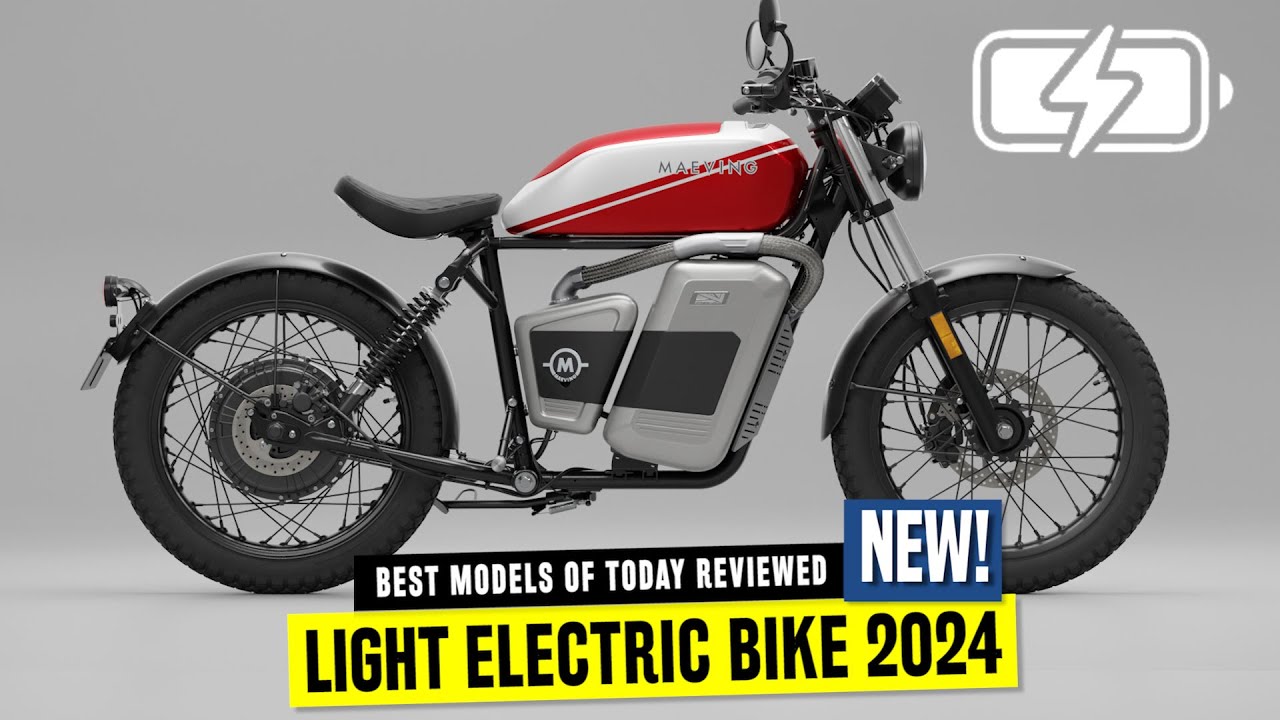 Top 7 Lightweight Electric Motorcycles for 2024 Compared