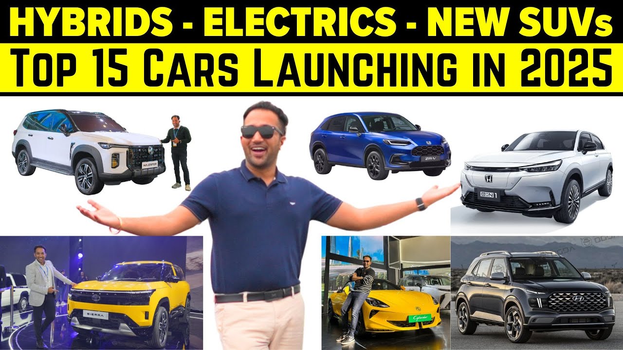 2025 SUVs in India: Top 15 Upcoming Launches (Petrol, EV, Luxury)