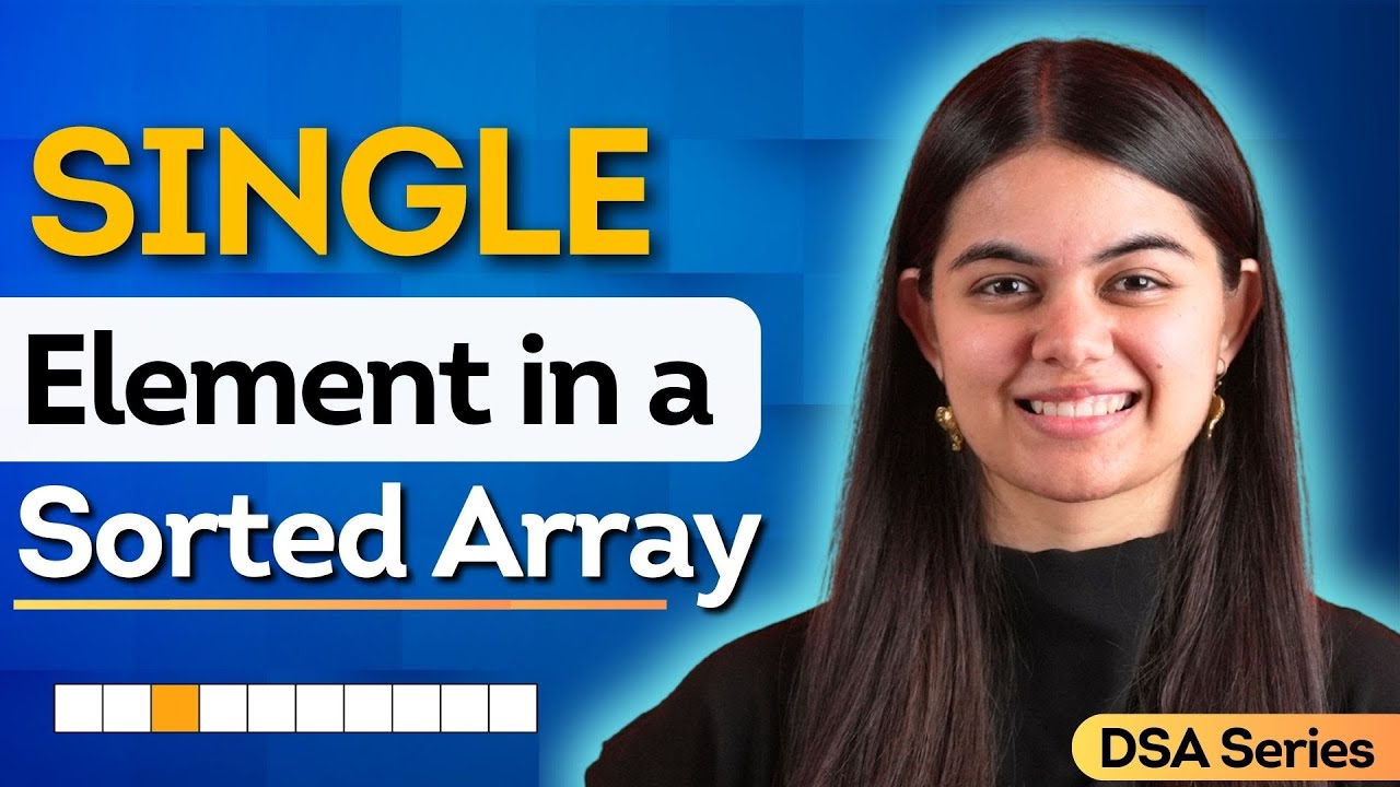 Find Single Element in Sorted Array: Binary Search Solution