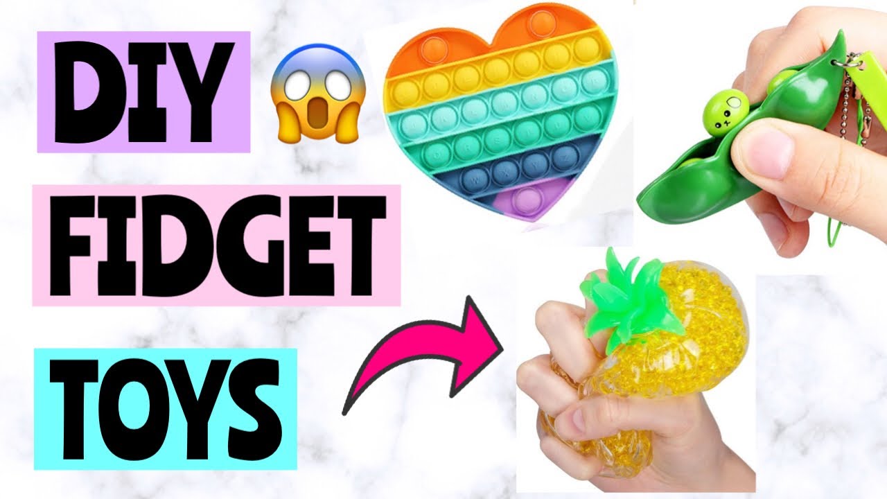 3 Easy DIY Fidget Toys for Kids Using Household Items