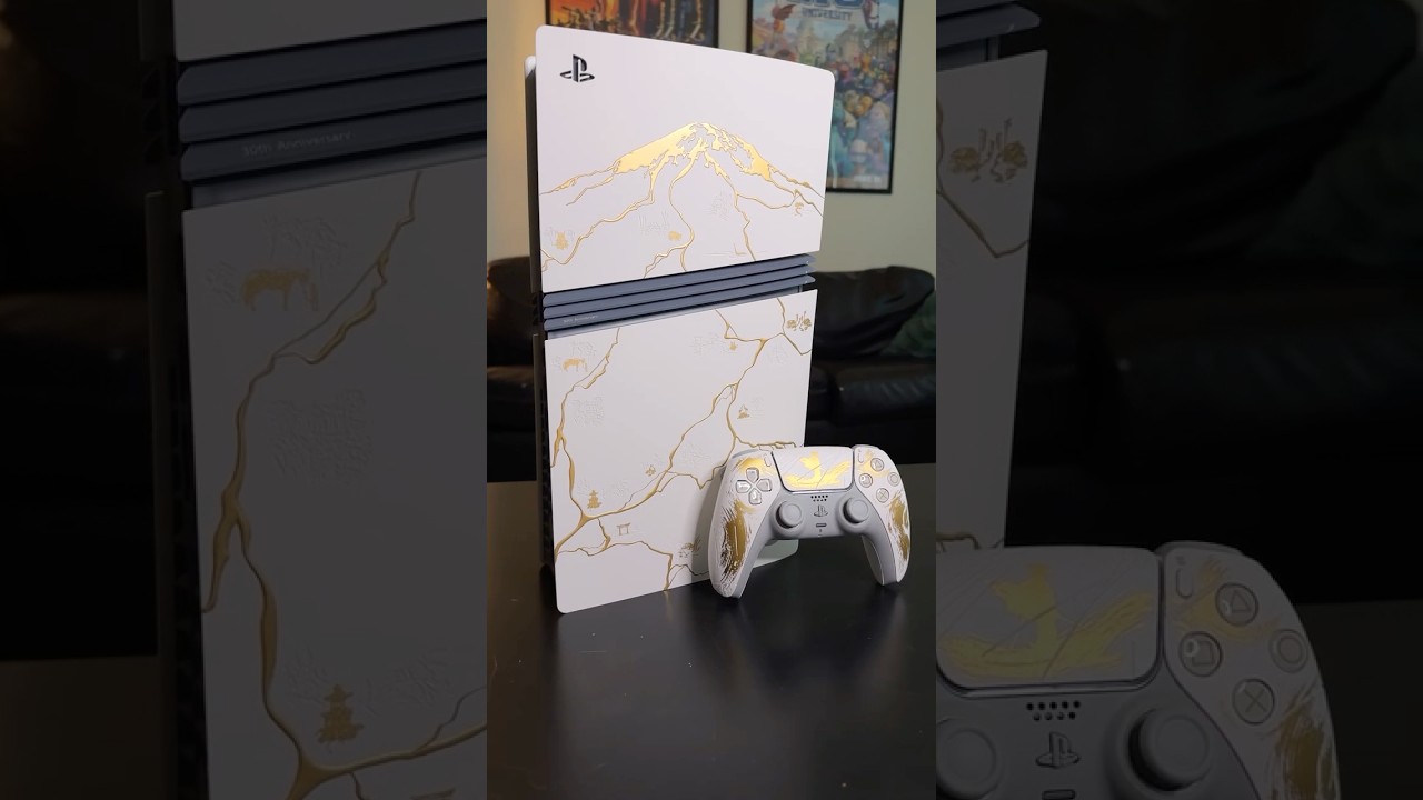 Ghost of Tsushima PS5 Controller & Plates Unboxed