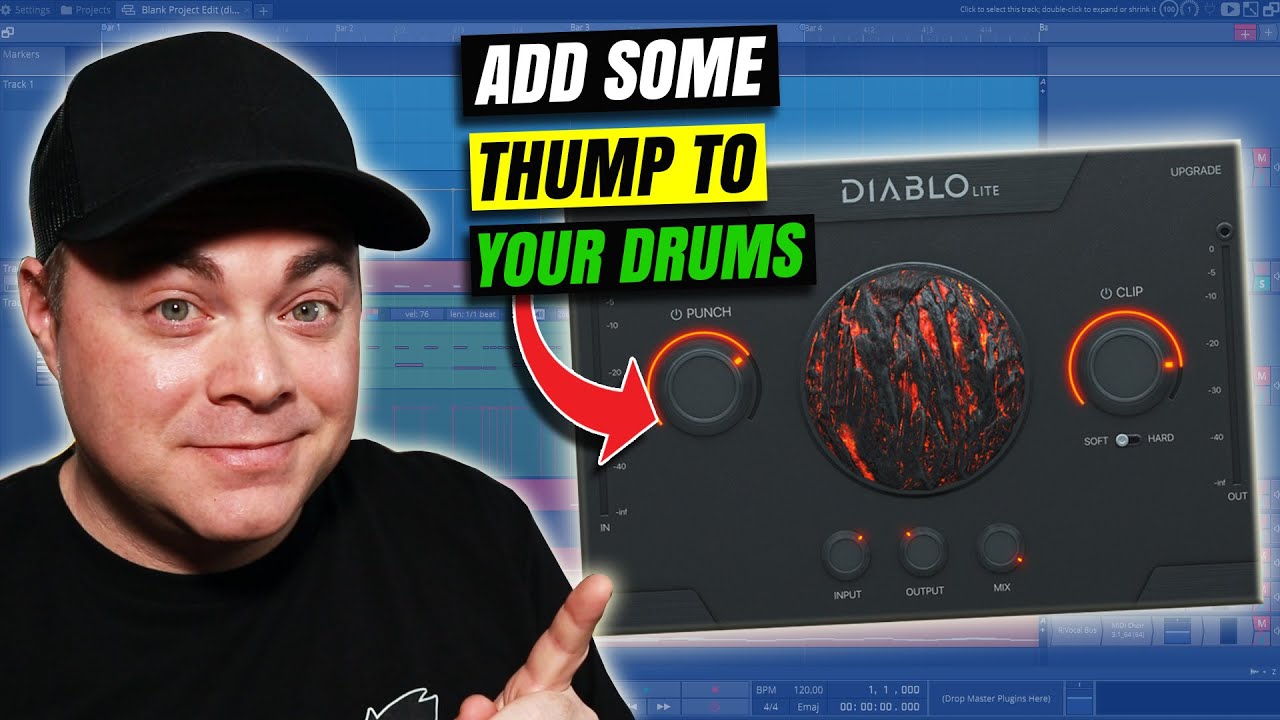 Diablo Lite Free VST: Add Punch to Drums Tutorial
