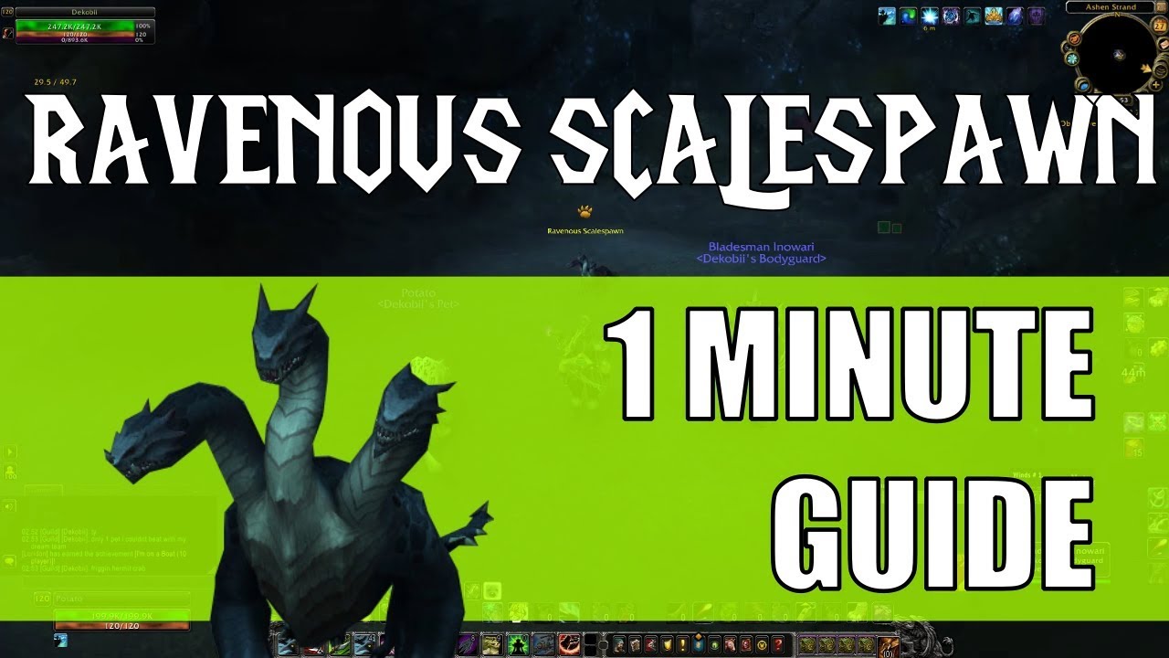 Defeat Ravenous Scale Spawn Fast: WoW Pet Battle Guide