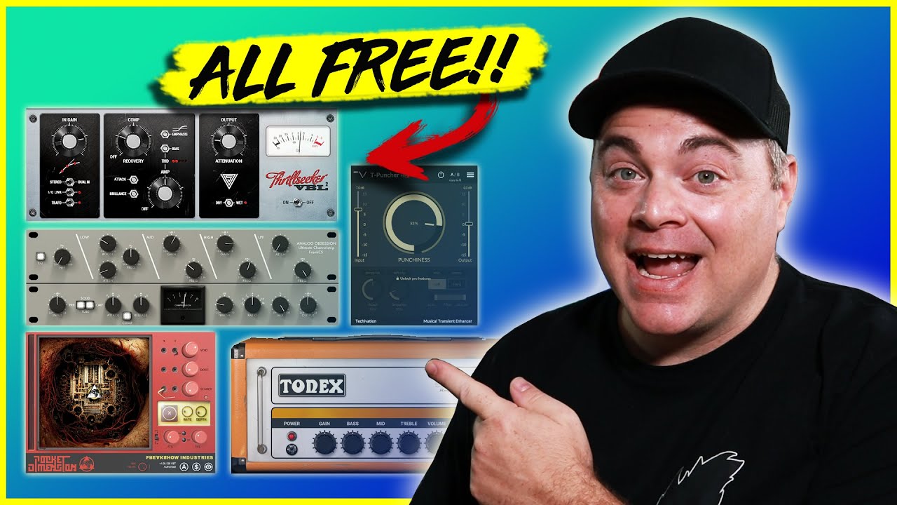 8 Free VST Plugins Every Music Producer Needs Now