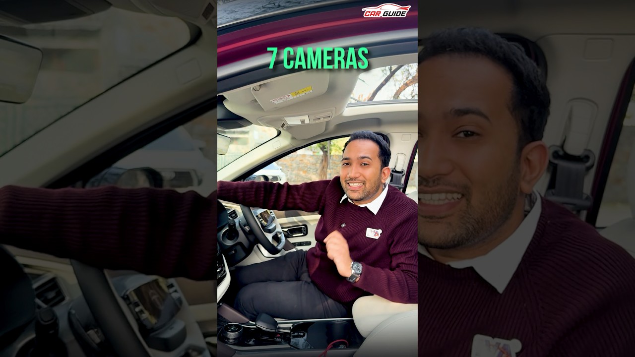 Tata Harrier's 360 Camera System: Dual IRVM Views & Smart Features