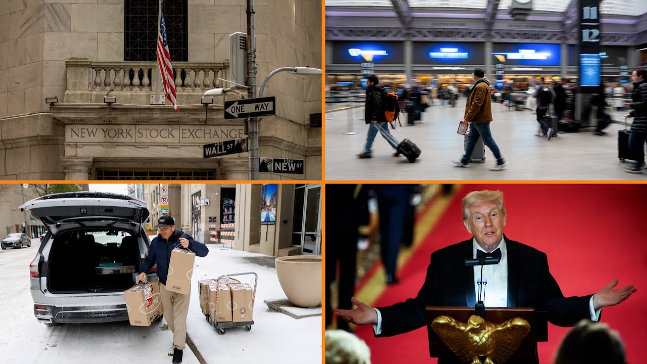 Winter Storm Market Impact: Airlines, Delivery Stocks Fall