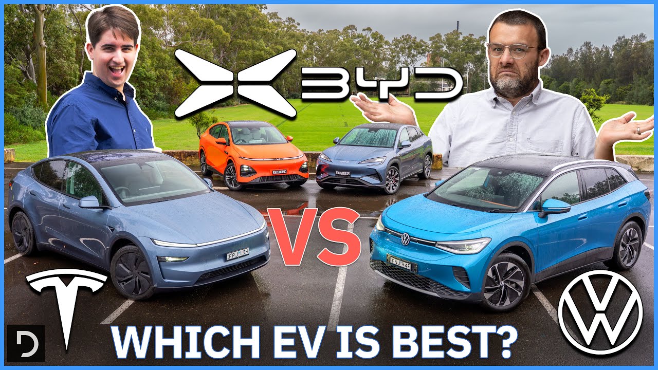 Tesla Model Y Tops BYD, VW, XPeng in $60k Electric SUV Showdown