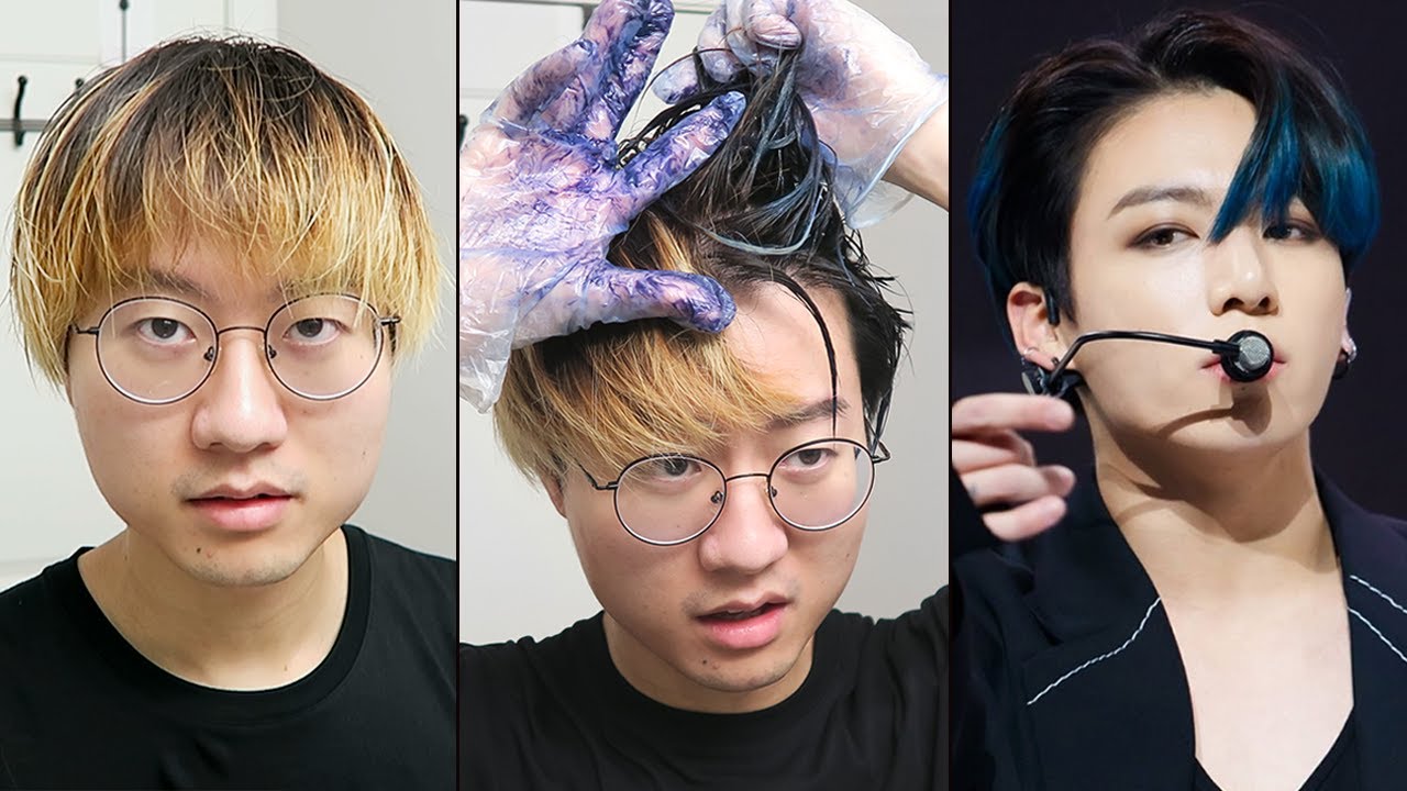How to Dye Your Hair Blue Like BTS Jungkook: DIY Guide & Tips