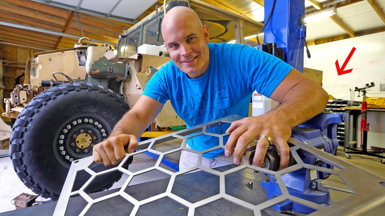 Laser-Cut Electric Humvee Conversion: Build Process