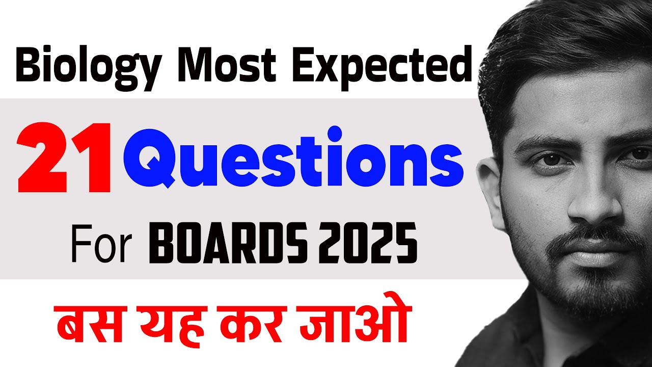 Top 21 Biology Exam Questions for 2025 with Verified Answers