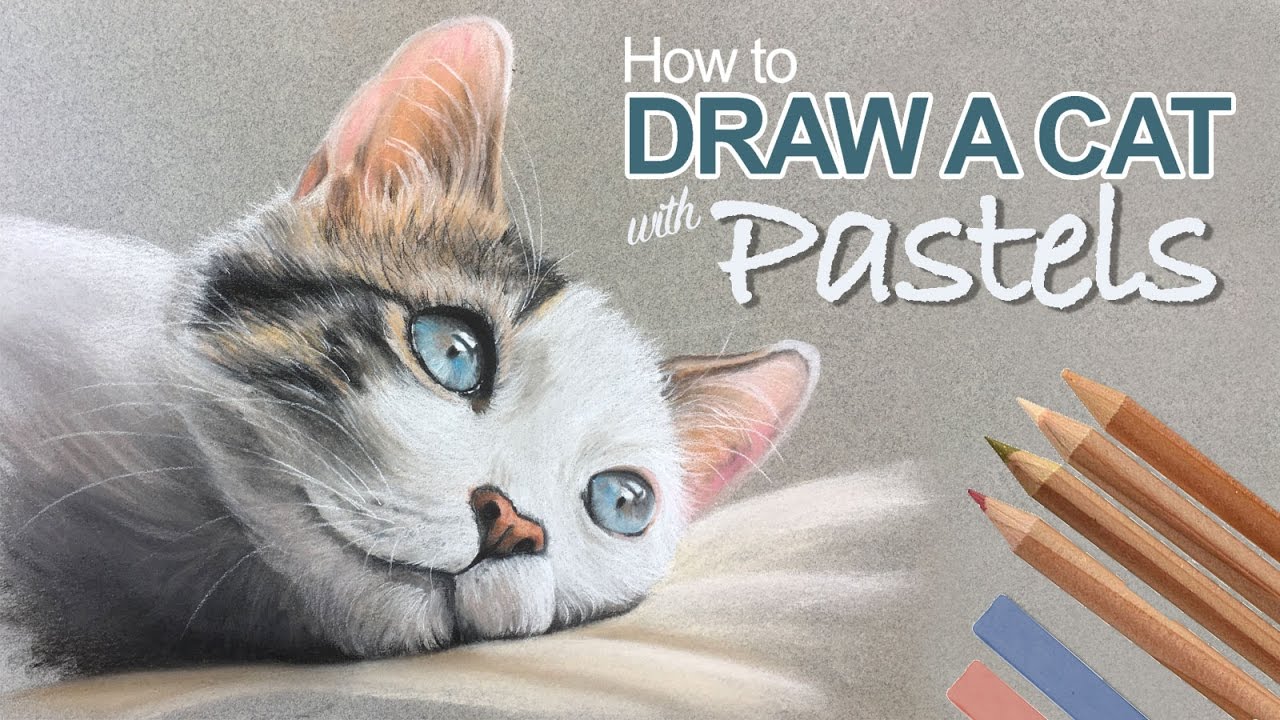 Master Pastel Cat Drawing: Step-by-Step Tutorial for Realistic Fur
