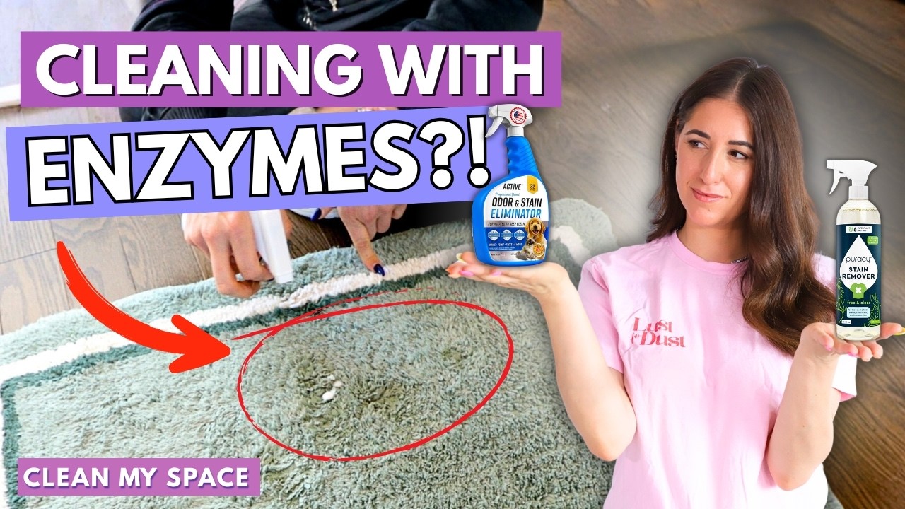 Why Enzyme Cleaners Remove Stubborn Stains & Odors
