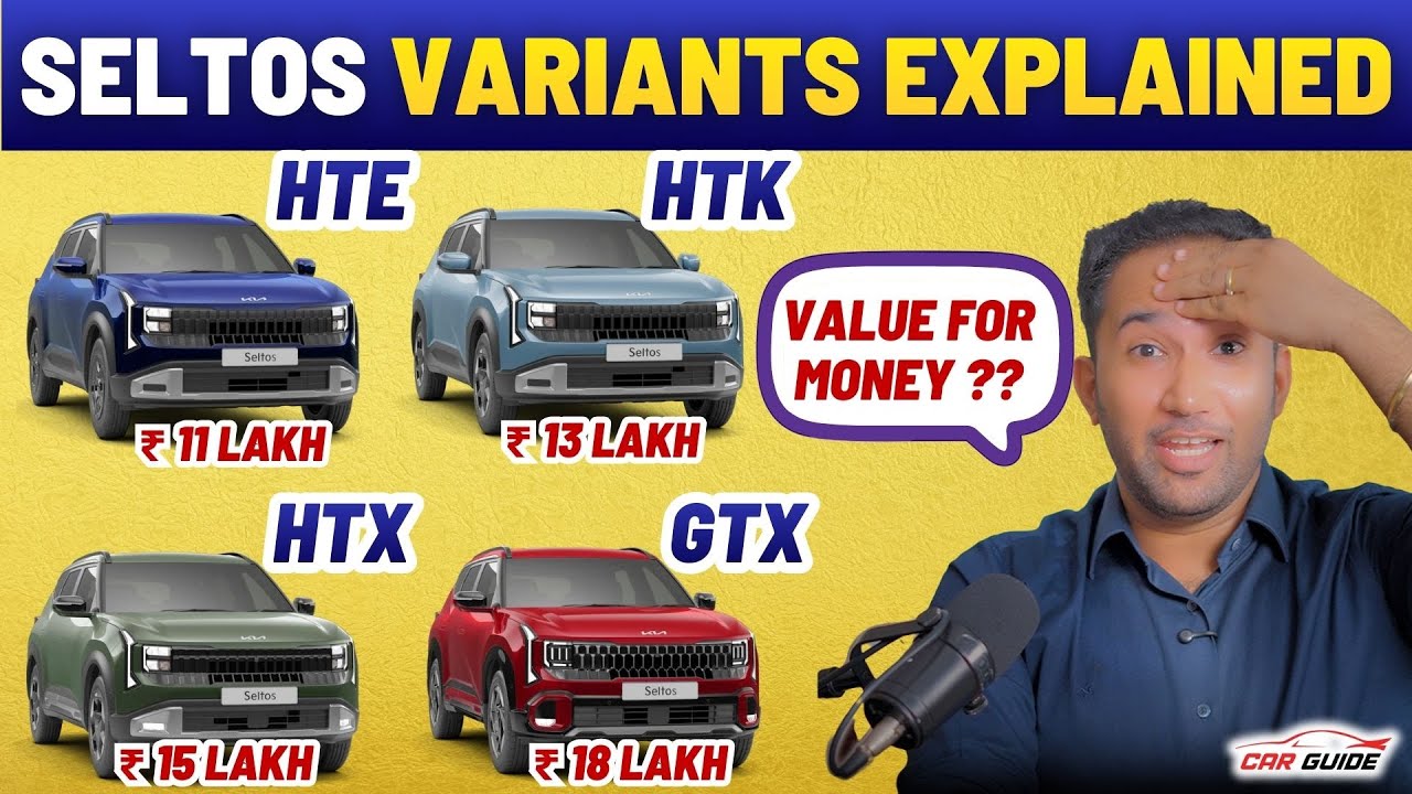 Kia Seltos Variant Guide: Best Value Picks for Your Needs