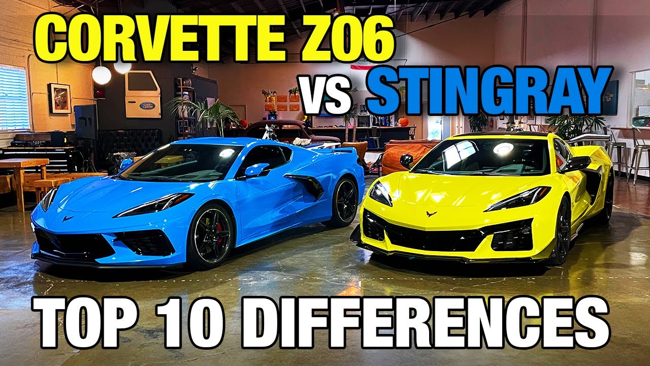 Corvette Stingray vs Z06: 10 Critical Differences Analyzed