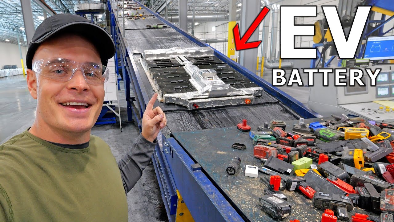 How Lithium Batteries Get Recycled: Inside a US Facility