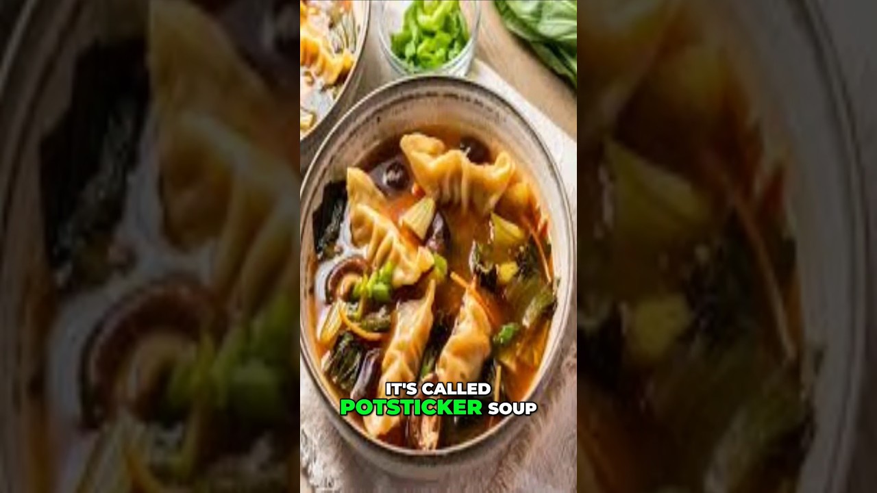 Easy Pot Sticker Soup Recipe: Healthy & Customizable