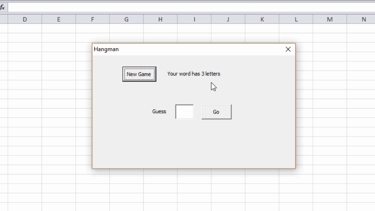 Build a Hangman Game in VBA: Step-by-Step Guide