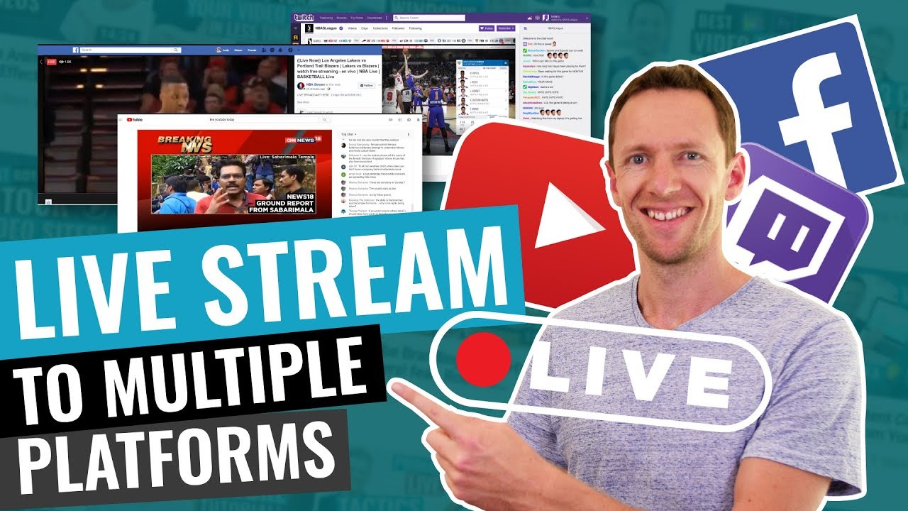 How to Simulcast Live Streams to Multiple Platforms (2024 Guide)