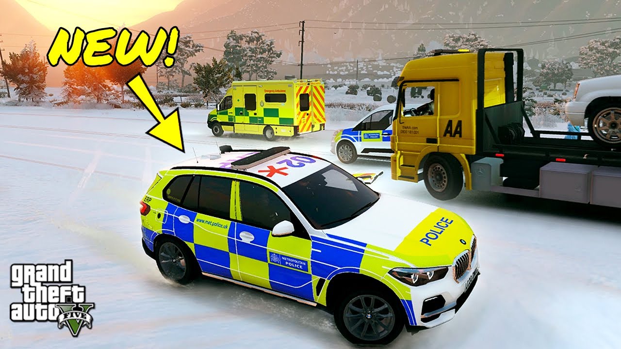 GTA 5 LSPDFR: New BMW X5 Police Patrol Experience