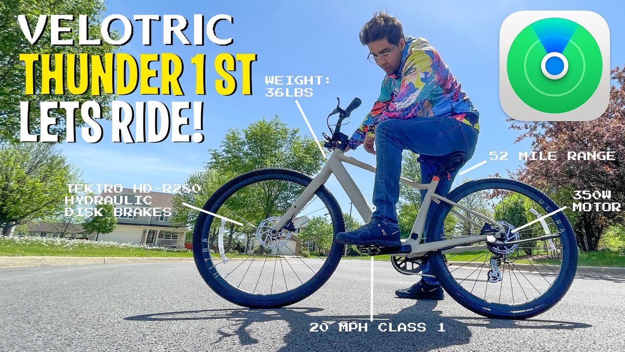 Velotric Thunder 1S Review: Lightweight E-Bike With Apple Find My