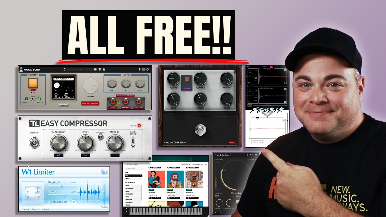 Top 7 Best Free Audio Plugins for Professional Mixes (2024)