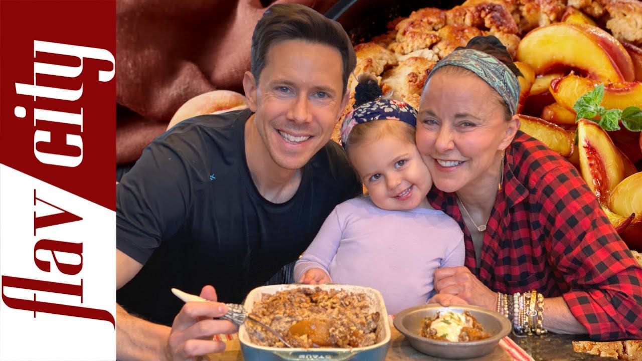 Easy Paleo Peach Dump Cake Recipe (Gluten-Free)