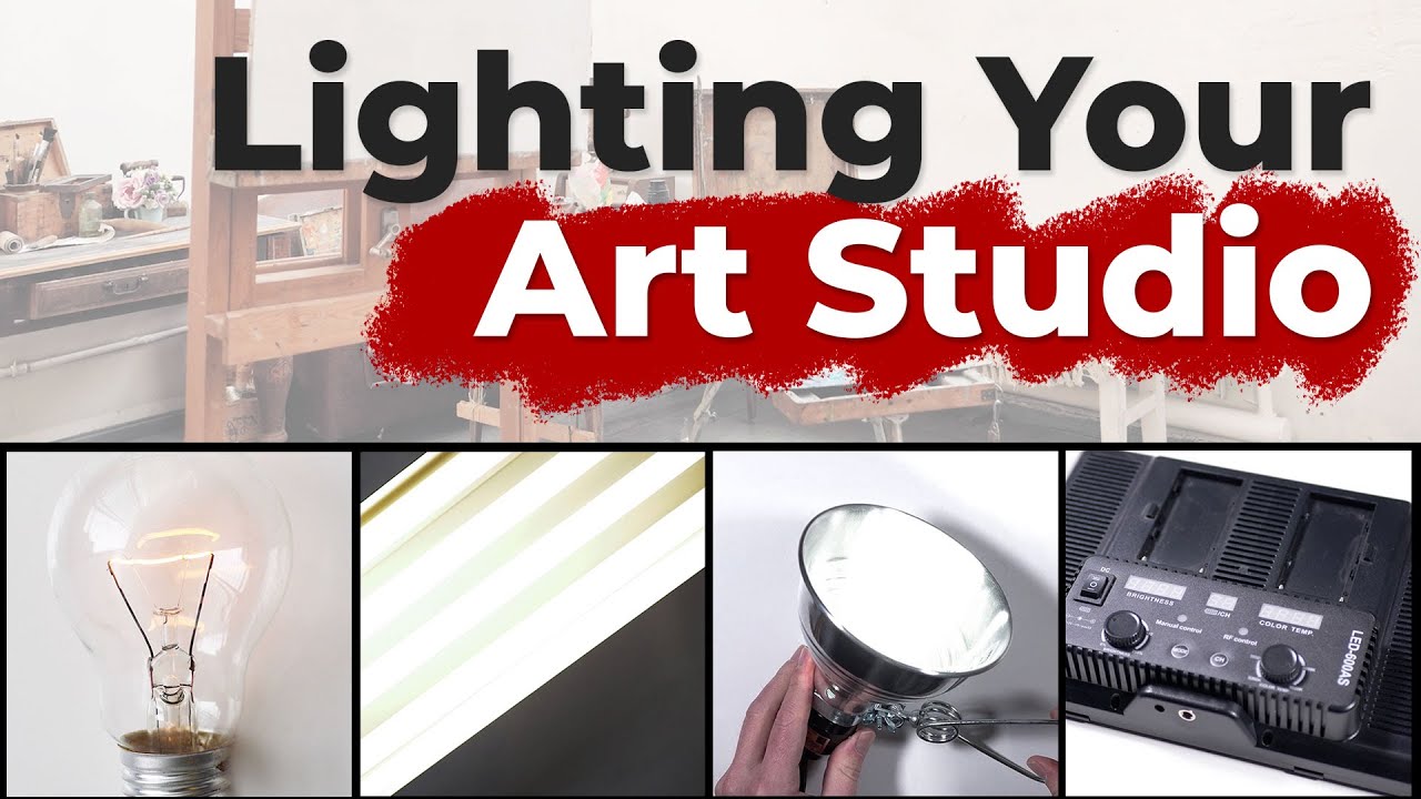 Optimal Art Studio Lighting: Setup Guide for Artists