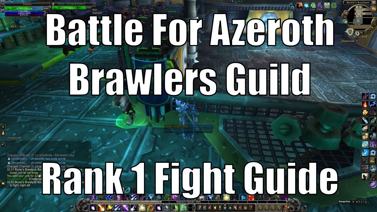 Brawler's Guild Rank 1 Bosses Guide: Fast Wins in WoW BFA
