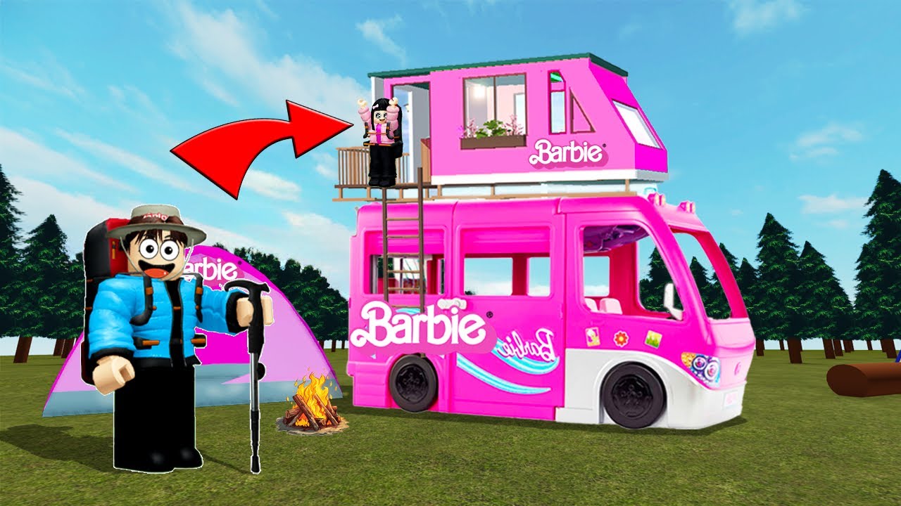 Roblox Camping Adventure: Helicopters, Fishing & Ghosts!