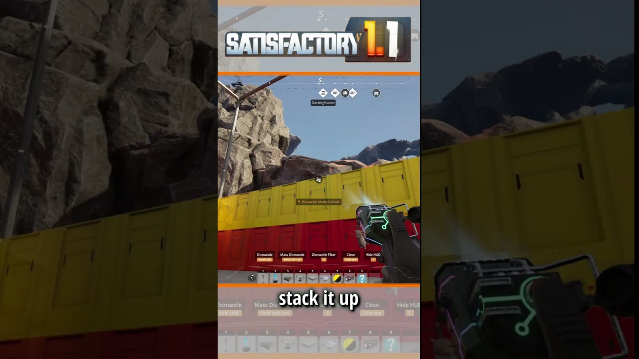 Satisfactory Gradient Walls: Blueprint Color Blending Guide