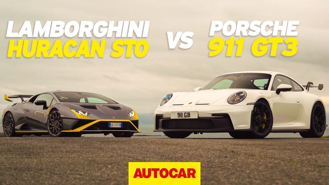 title：Porsche 911 GT3 vs Lamborghini Huracan STO: Which Track Car Wins?
