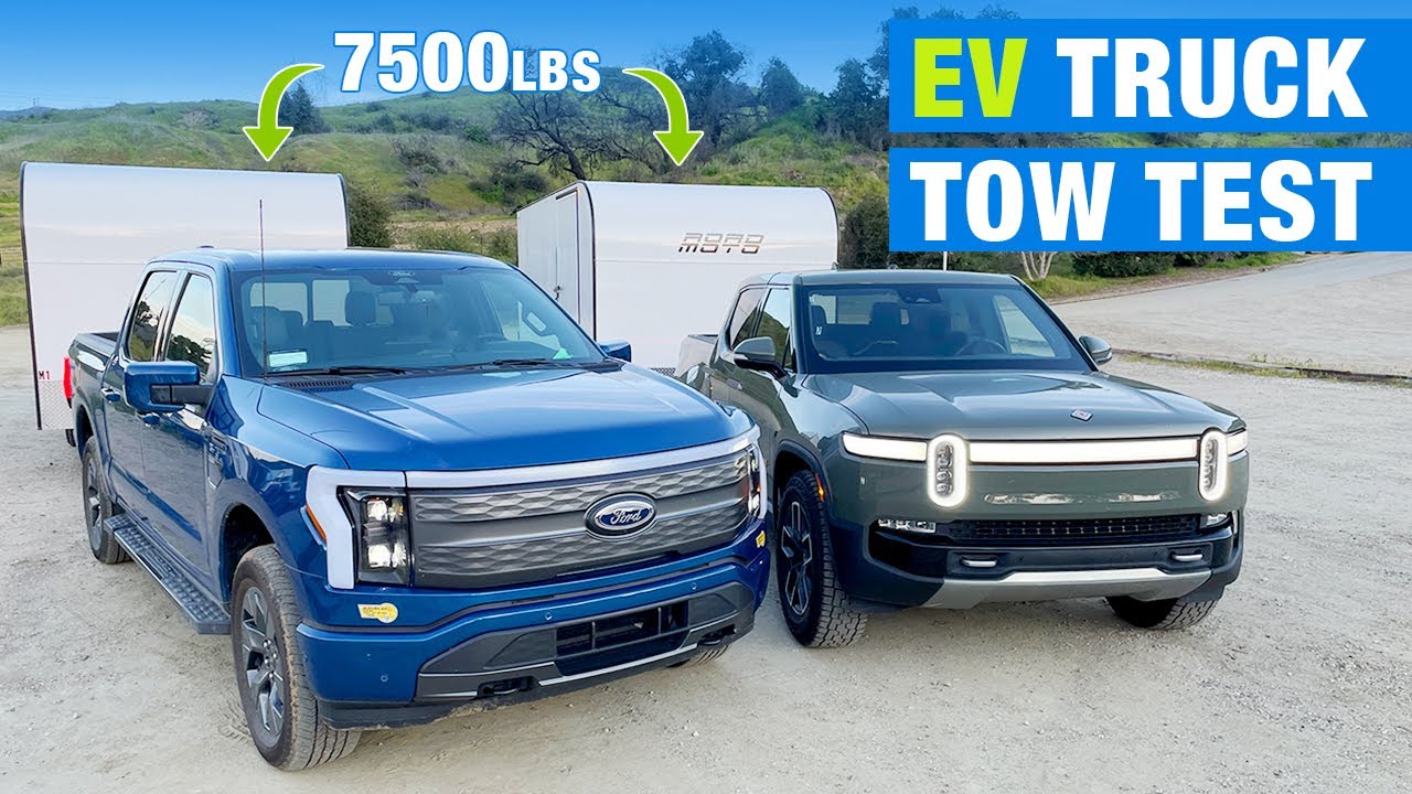 EV Truck Towing Test: Ford vs Rivian Real-World Data