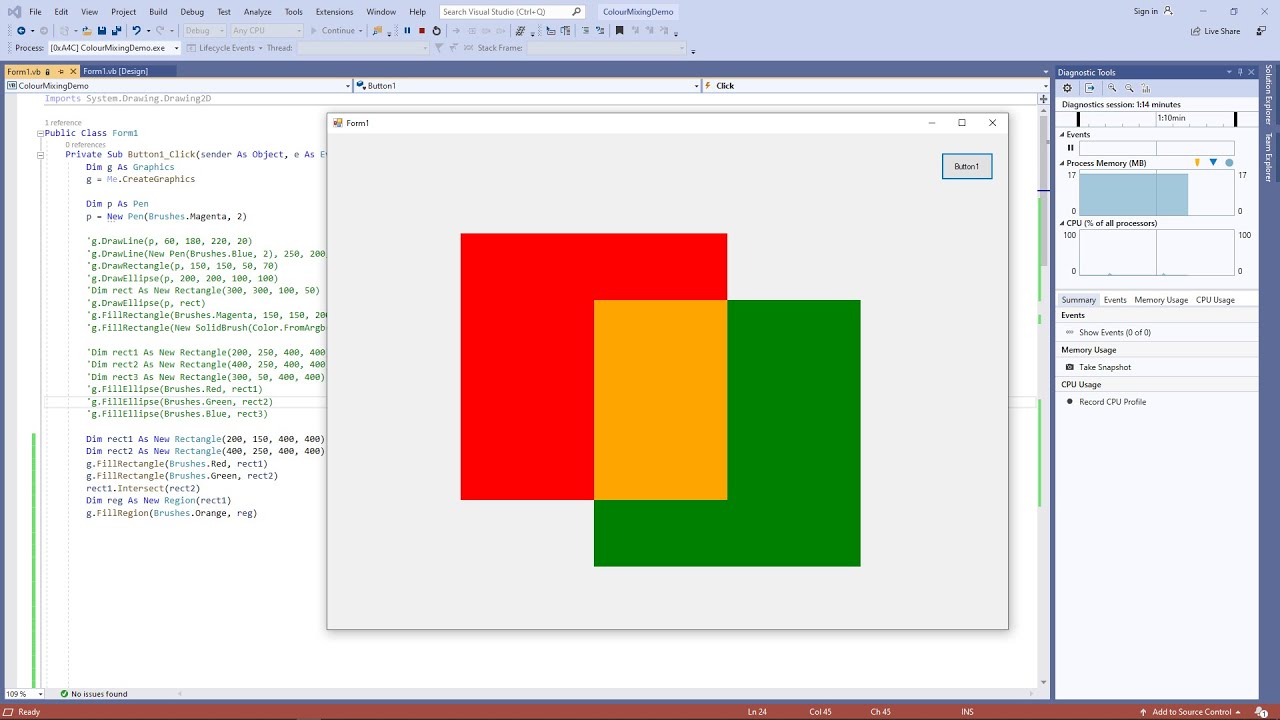 Build a Color Mixer in Windows Forms: Graphics Tutorial