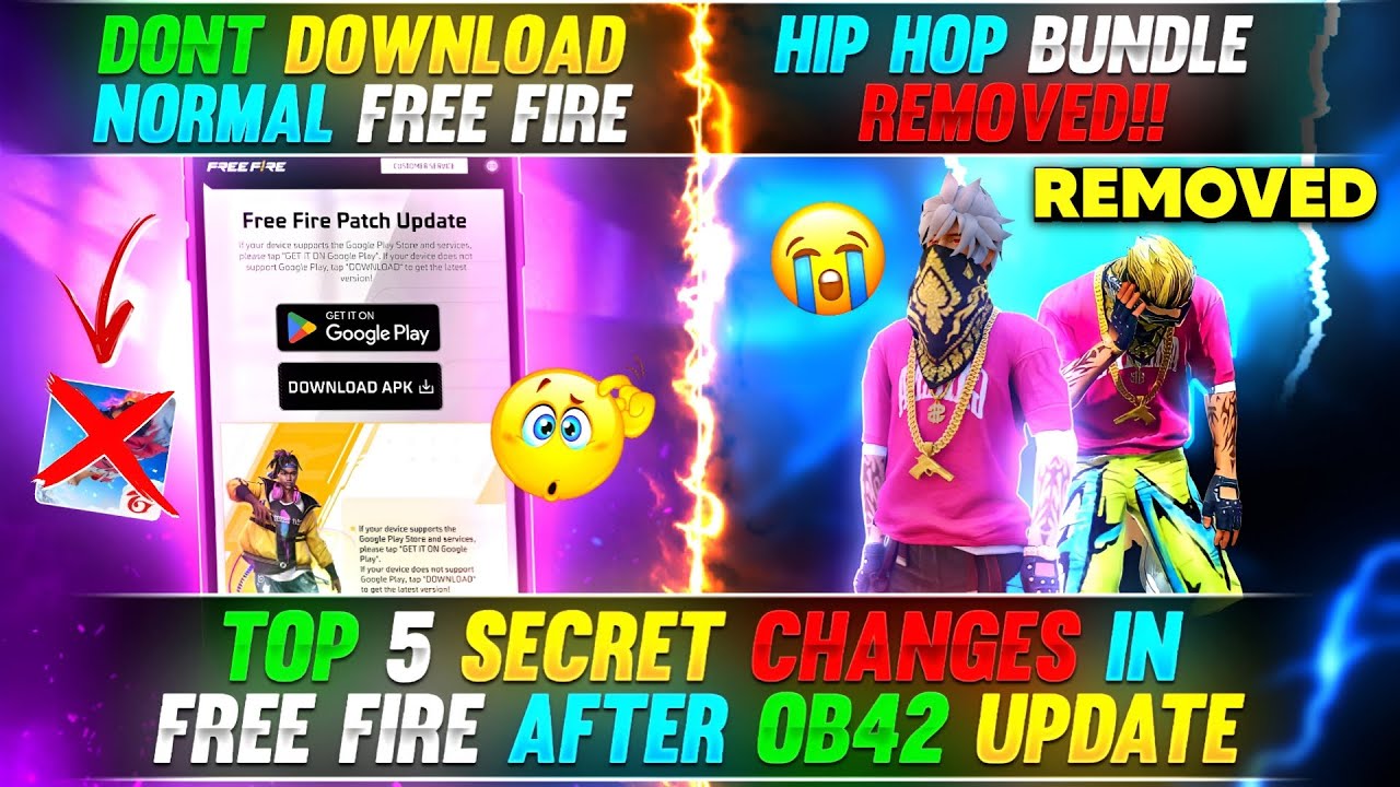 5 Secret OB42 Changes in Free Fire MAX You Missed