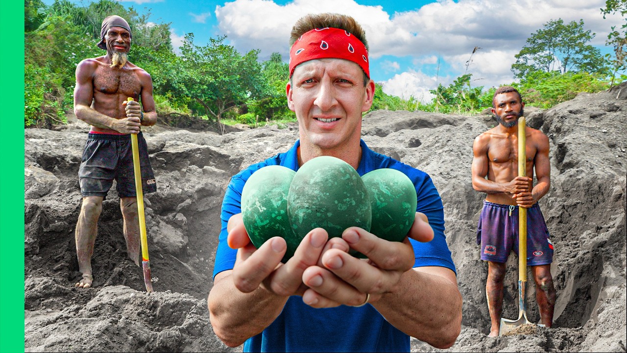 Papua New Guinea Volcanic Egg Hunt & Mumu Feast Guide