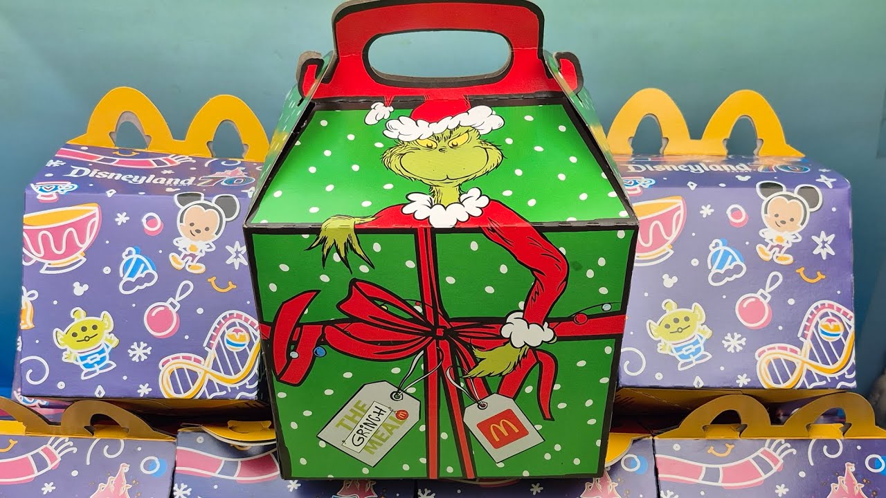 Disney Happy Meal Toys Guide: 70th Anniversary & Grinch Meal