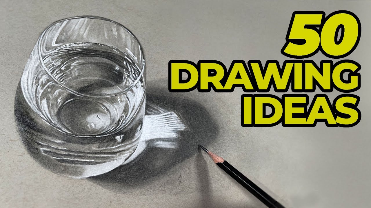 50 Drawing Ideas to Overcome Artist's Block (Beginner to Pro)