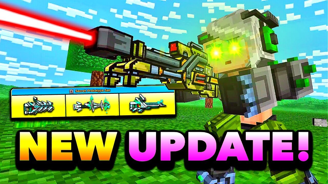 Pixel Gun 3D 21.7 Update: New Weapons, Map & Helicopters