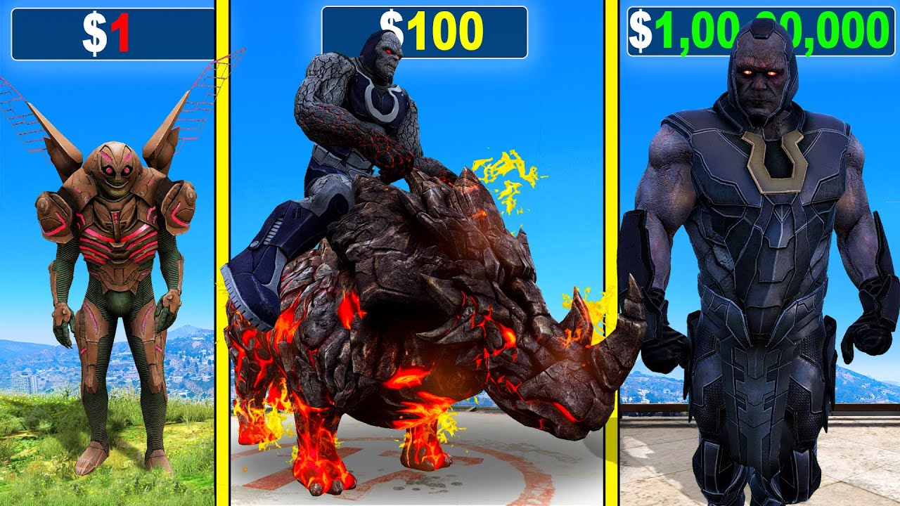 Master Darkseid Powers in GTA V: Ultimate Suit Upgrade Guide