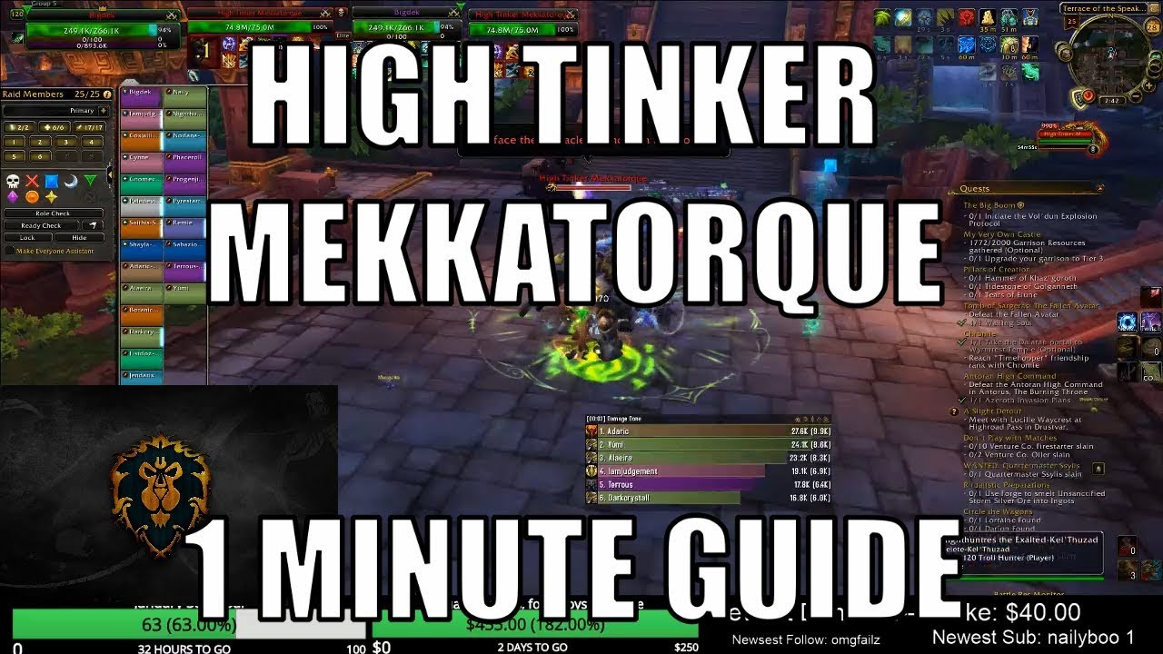 High Tinker Mekkatorque Guide: Master Battle of Dazar'alor Tactics