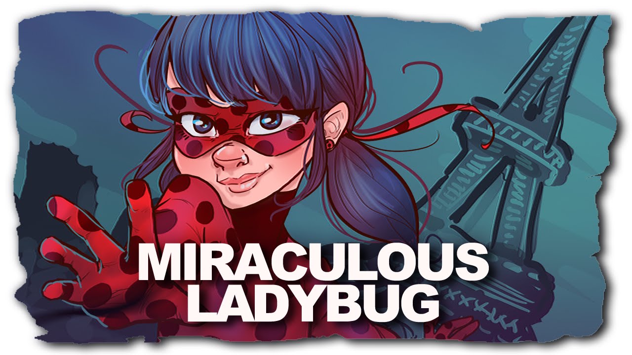 How to Draw Miraculous Ladybug with Foreshortening: Digital Art Tutorial