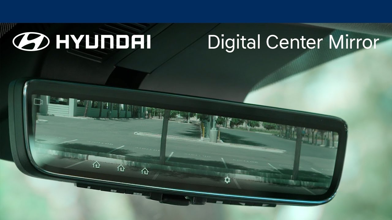 Hyundai Digital Center Mirror Setup & Safety Guide