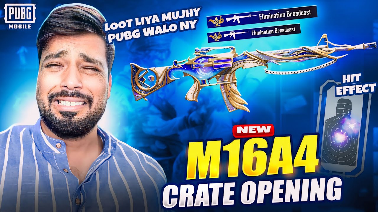 PUBG M16 Skin Drop Rates & Crate Opening Guide 2024