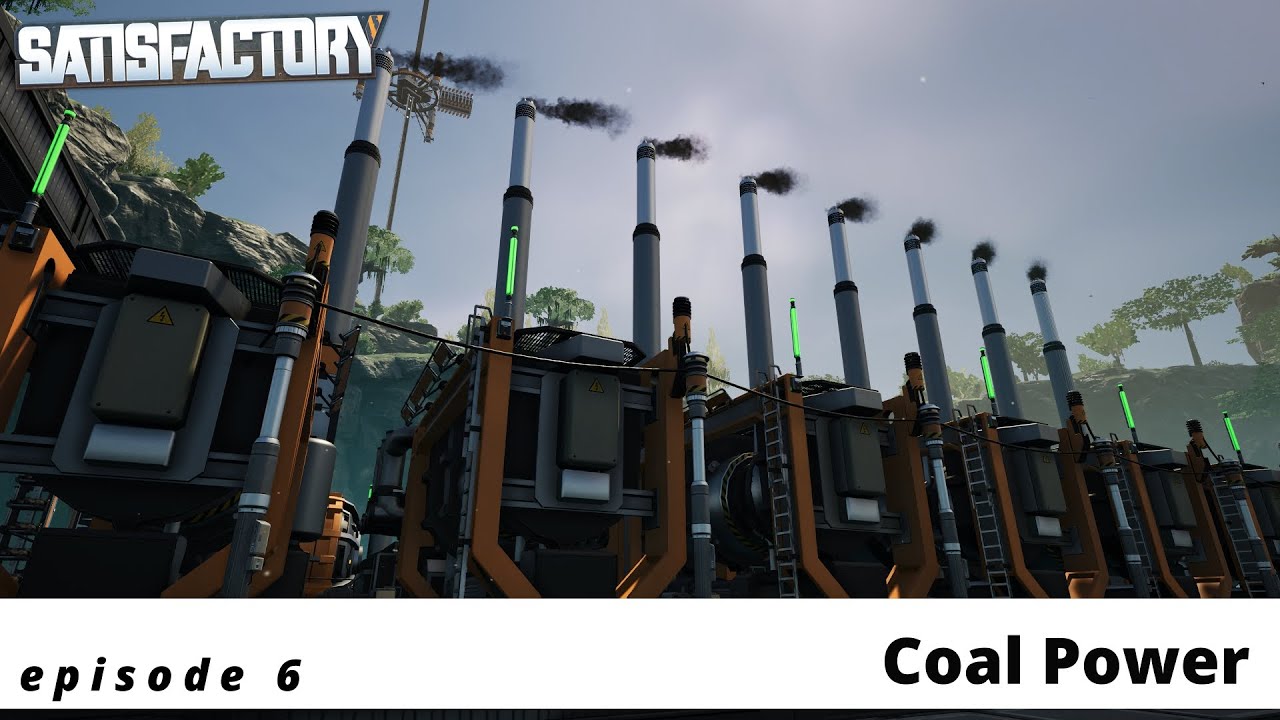 Satisfactory Coal Power Guide: Efficient Setup & Mid-Game Freedom