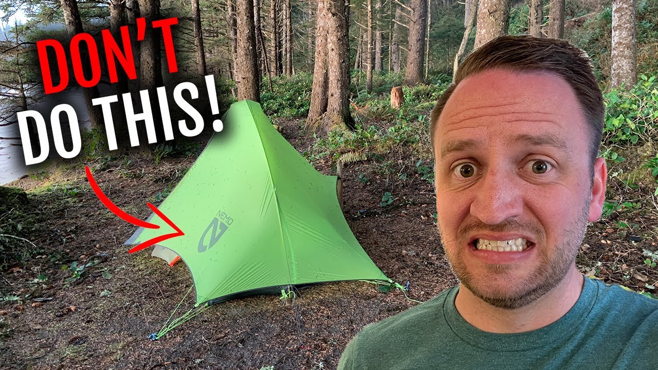 5 Backpacking Tent Mistakes to Avoid for Better Trips