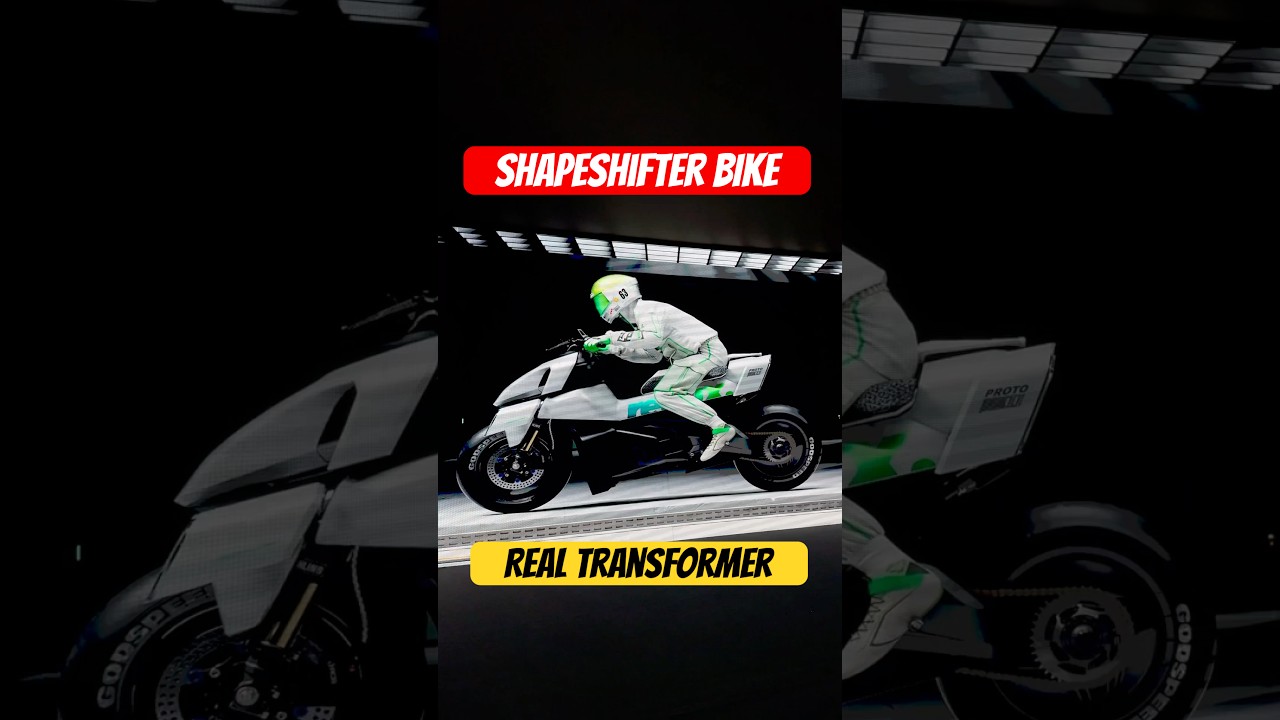 India's Shape-Shifting Electric Motorcycle: Future of Riding?
